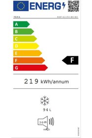 Resim Teka Rsf 41150 Ankastre Tezgahaltı Dondurucu 