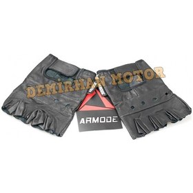 Resim Motosiklet Eldiveni Armode Kısa Parmak Kesik L Beden 