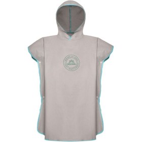 Resim Jeemson Çocuklar İçin Hızlı Kuruyan Polyester Banyo Bornozu - Gri L Boy Gri 