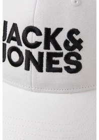 Resim Jack & Jones Unisex Şapka Beyaz 
