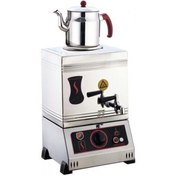 Resim eurofaz Işıkgaz Elektrikli Çay Ocağı Kapaklı ve Kaynaklı 1 Demlikli Ekonomik 15'lik 