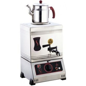 Resim eurofaz Işıkgaz Elektrikli Çay Ocağı Kapaklı ve Kaynaklı 1 Demlikli Ekonomik 15'lik 