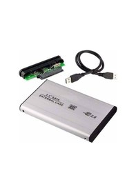 Resim 2.5 İnç Sata Harddisk Kutusu - Sata Hdd Kutu Gri 