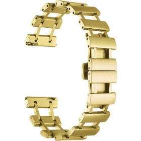 Resim Nihcase Reeder S1 Max Kordon Kayış Metal Sıralı Çelik 22mm Krd96 
