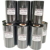 Resim 110X300 RİBON TREMAL TRANSFER RİBBON 1. KALİTE TOPLAM 10 RULO 