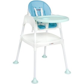 Resim Babydoor 3 In 1 Sugar Çalışma Masalı Pedli Mama Sandalyesi 