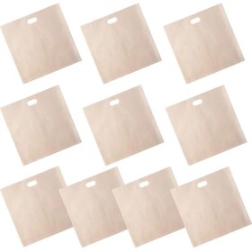 Resim 10 Adet Ekmek Kızartma Makinesi Çantaları, Sopa Ekmek Kızartma Makinesi Depolama Çantaları Mikrodalga Izgara Ekmek Kızartma Makinesi Için Yeniden Kullanılabilir Atıştırmalıklar (Yurt Dışından) 