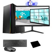 Resim Ramtech WorkForce OF310-155 i3-10100F 16 GB 500 GB HDD + 256 GB SSD R5230 19.5" Free Dos Masaüstü Bilgisayar 