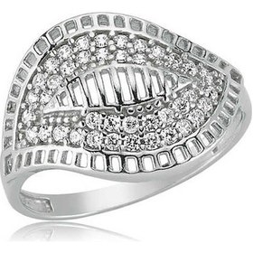 Resim Stillove Gümüş Yaprak Kadın Yüzük 