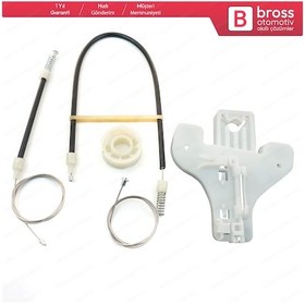 Resim Seat Toledo MK3 2004-09 Altea 5P1 XL İçin Arka Sol Cam Kriko Seti 
