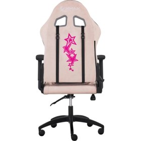 Resim / Rio Balerion Love Serisi Terletmez Kadife Kumaş Pembe Gaming Oyuncu Koltuğu / 120 kg Taşır 