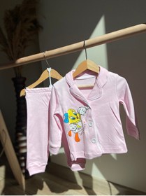 Resim LE BON BABY Tweety Desenli Pijama Takımı Kız Bebek 