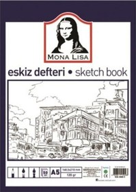 Resim Südor Mona Lisa A5 Eskiz Defteri 50 Yp 120 G 