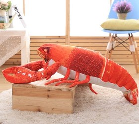 Resim Sofa lobster cushion - Red / 90cm 