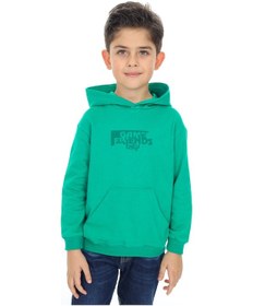 Resim Toontoy Kids Toontoy Erkek Çocuk Baskılı Sweatshirt Koyu Yeşil 