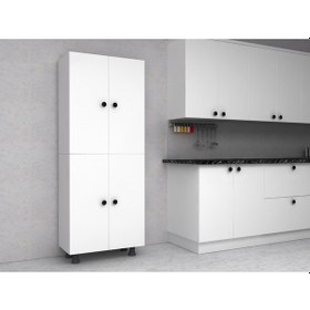 Resim Alva Çok Amaçlı Mutfak Banyo Dolabı Tamamı MDF 50 cm 