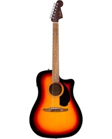 Resim Fender California Standard Redondo Ce 3 Ton Sunburst Elektro Akustik Gitar 