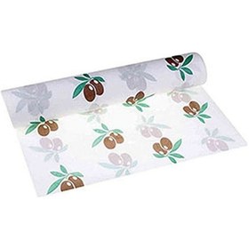 Resim Roll-Up Tek Kullanımlık Laminelli Kağıt Masa Örtüsü-Zeytin Desenl (550714515) 
