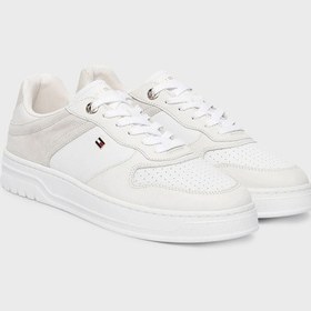 Resim Tommy Hilfiger Bayan Ayakkabı Fw0fw09024 0la Beyaz-açık Gri Beyaz-açık Gri 
