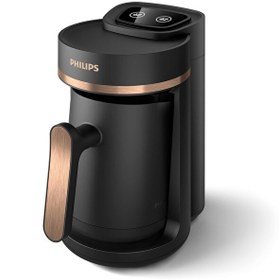 Resim Philips HDA150/60 5000 Serisi Siyah/Bronz Türk Kahvesi Makinesi 
