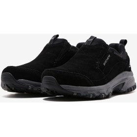 Resim Skechers Hillcrest - Nature Walk Kadın Siyah Outdoor Ayakkabı 180010 Bkcc Siyah 
