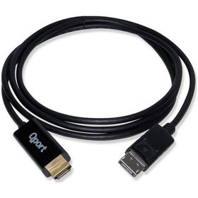 Resim Qport Q-Dph Display PortM To HdmıM 1.8 Mt Kablo Dönüştürücü 
