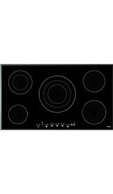 Resim Teka TR 951 SİYAH VİTROSERAMİK 90 CM. ELEKTRİKLİ ANKASTRE OCAK 
