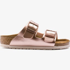 Resim Birkenstock Arizona Kids Bf Electric Metallic Çocuk Pembe Terlik 