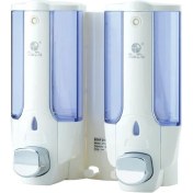 Resim Omnipazar Xinda ZYQ138SB Sıvı Sabun ve Şampuan Dispenseri 2'li Beyaz 2X380 ml 