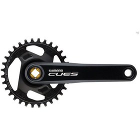 Resim Shimano Cues Fc-u4000 9/10/11 Vitesli Aynakol 40t Hollowtech Iı 170 Mm Siyah 