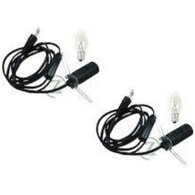 Resim Himalaya İthal Himalaya Tuz Lambası Anahtarlı Güç Kablosu 2 Adet 