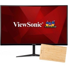 Resim ViewSonic Vx2719-pc-mhd 1ms 240hz Curve Gaming Monitor + Woodpad 10 Grafik Tablet 