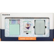 Resim Fujifilm Instax Mini Link 3 Yeşil Akıllı Telefon Yazıcısı Bundle Box 