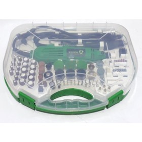 Resim İstoç Türk Portek Mini Kalıpçı Taşlama Seti 300 Parça 180w Ve 230v/50hz Tam Profesyonel Taşınabilir Set 