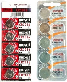 Resim Maxell Cr2016 Lithium Pil 3 V.Cr-2016 2X5 10 Adet Pil 