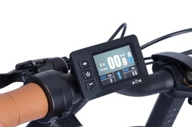 Resim Alba FOLD X Premium H Disk 12.8 Ah LCD Gösterge Katlanır Elektrikli Bisiklet Antrasit Gri 