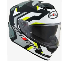 Resim Suomy Stellar Kask Swıft Mat Beyaz Sarı 