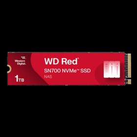 Resim WESTERN DIGITAL Wd Red Sn700, Wds100t1r0c, 1tb, 3430/3000, Server Ve Nas İçin Enterprise, Gen3, Nvme Pcıe M.2 2280, 