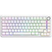 Resim Freewolf F75 Kablosuz Mekanik Oyun Klavyesi %75 Hot-swappable Üç Modlu Bağlantı 4000 Mah Bataryalı 