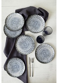 Resim Keramika Professional Monoform Nordic Pasta Tabağı 22 Cm 6 Adet 23341 Çok Renkli 