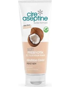 Resim Cire Aseptine Soft Prebiyotik Hindistan Cevizi El Yüz Ve Vücut Tüp Kremi 75 Ml 