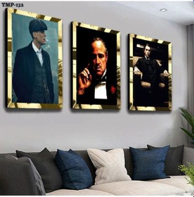 Resim Mafya Gold Pleksili Mdf Tablo 