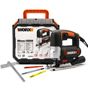 Resim Worx WX478.1 650W Profesyonel Devir Ayarlı Dekupaj Testere 