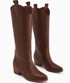 Resim Limoya Lhena Taba Western Çekme Kadın Çizme 