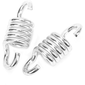 Resim Konesam 8mm Galvanizlenmiş Demir Salıncak Yayları, 500kg Yüke Dayanır, Dış Mekan/salon/sandalyeler İçin, 2 Adet Set 