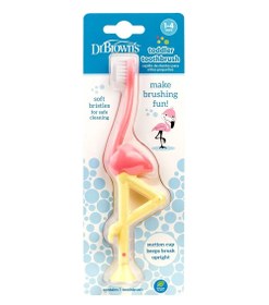 Resim Flamingo Diş Fırçası, 1-4 Yaş BPA İçermez 