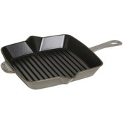 Resim Staub Döküm Izgara Tava 26 x 26 cm Grafit Gri 