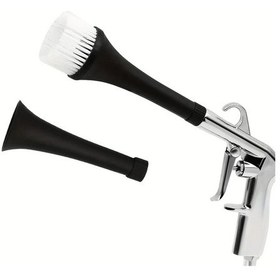 Resim Dashanshop Silvery 1/4 Inç Yüksek Basınçlı Oto İç Temizlik Tabancası 2 Nozullu Koltuk Halı 