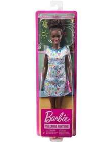 Resim Barbie Kariyer Bebekleri Öğretmen Bebek HBW97 FWK89 