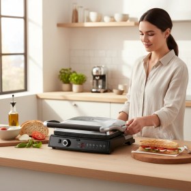 Resim King K-462 Grill Master 2000 W Tost Makinesi 